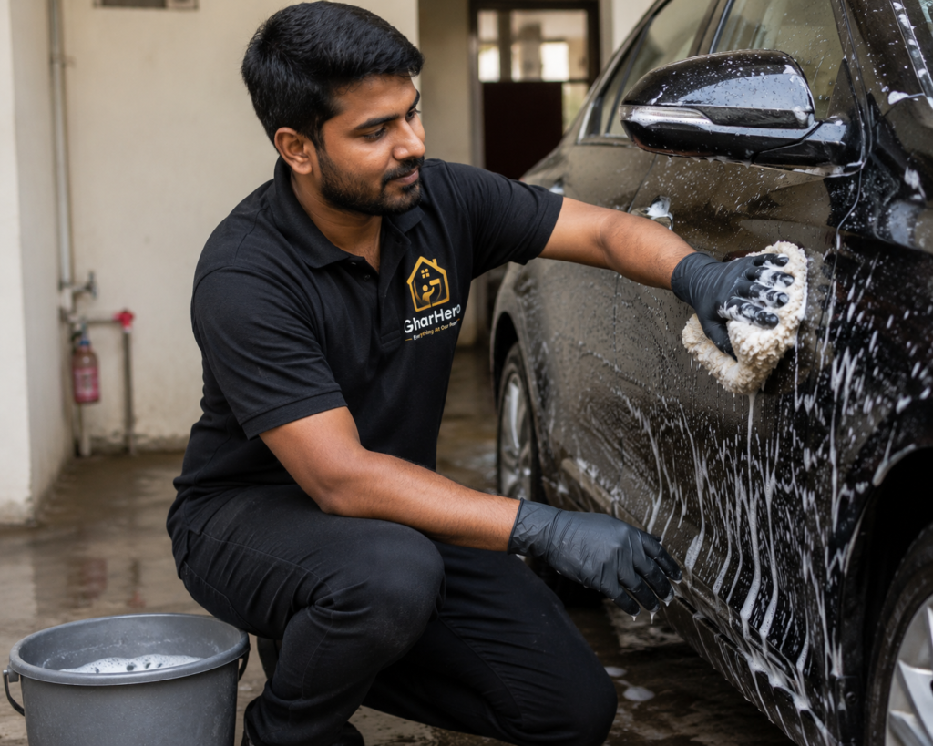 Gharhero car cleaner